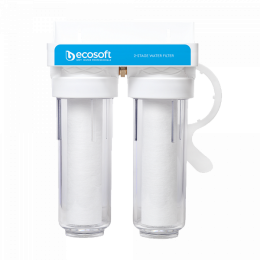 Фильтр двойной  для холодной воды Ecosoft 3/4 "